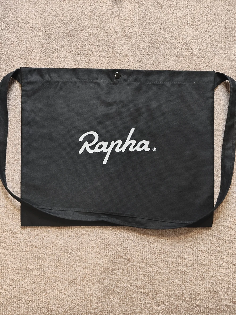Rapha Musette/Feed Bag - Black w/ Classic Logo